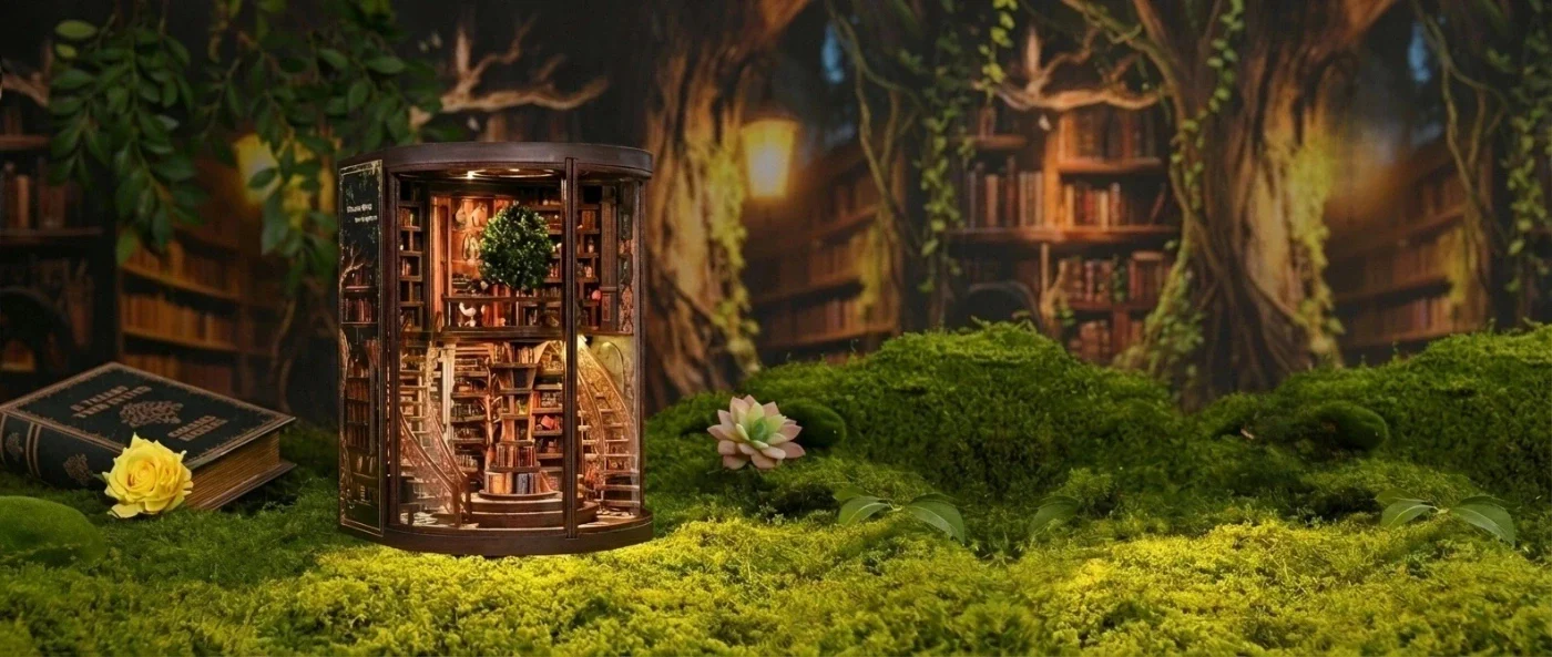 Deine Welt im Bücherregal